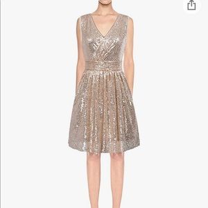 Rose Gold Sequin Dress